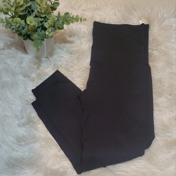 SPANX Look ae Me Now Hi-Waisted Seamless Leggings size: XL black - Picture 3 of 7